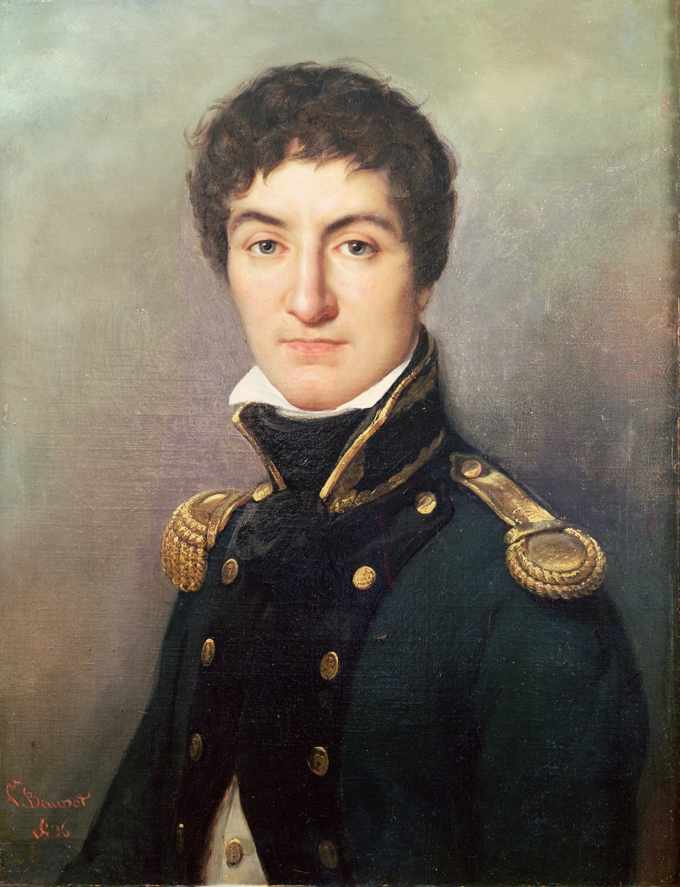 Portrett av Lazare Nicolas Marguerite Carnot (1753-1823) i 1792 av Francois Bouchot