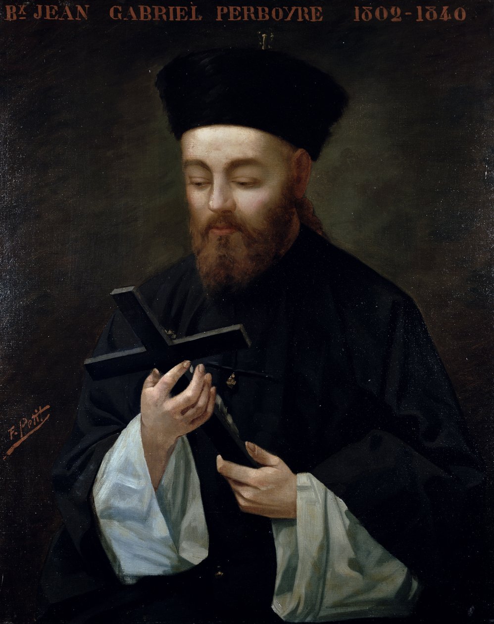 Portrett av Jean-Gabriel Perboyre (1802-40) av Francois Constant Petit