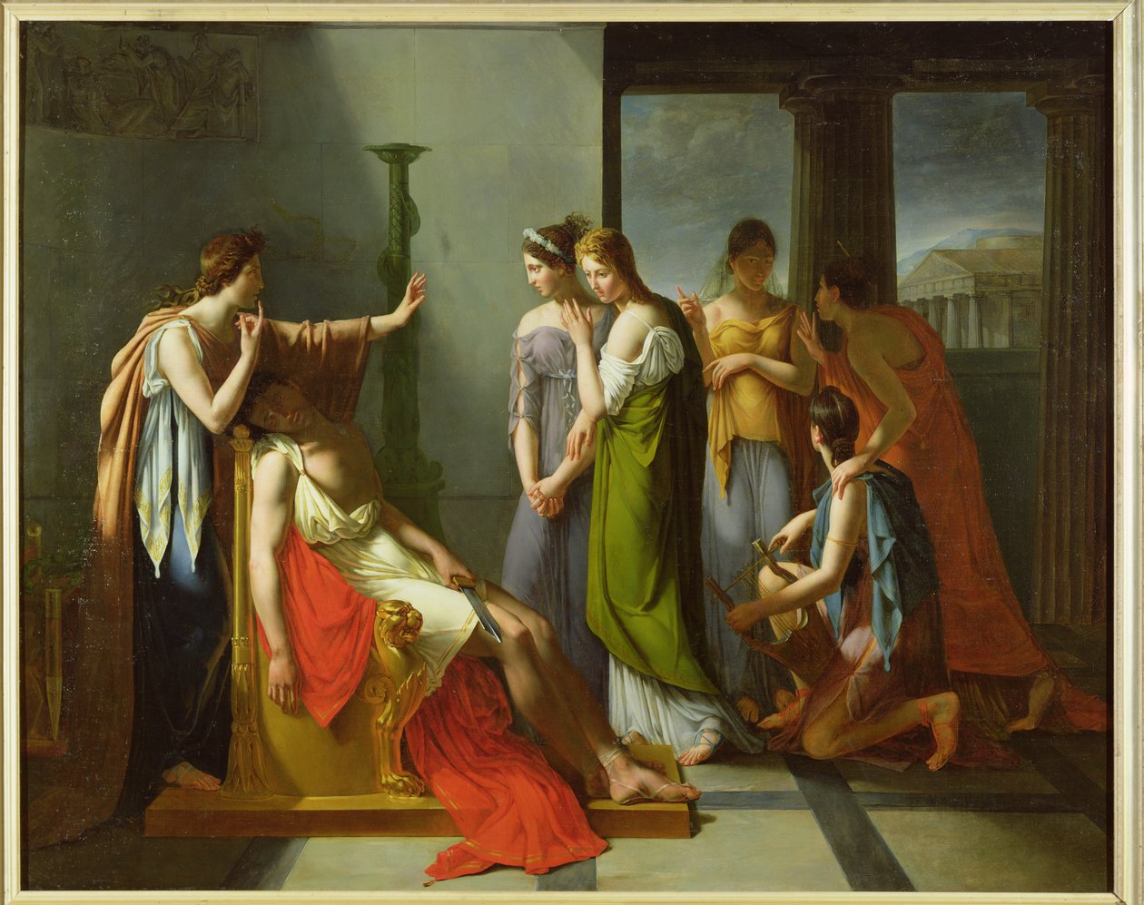 Drømmen om Orestes av Francois Dubois