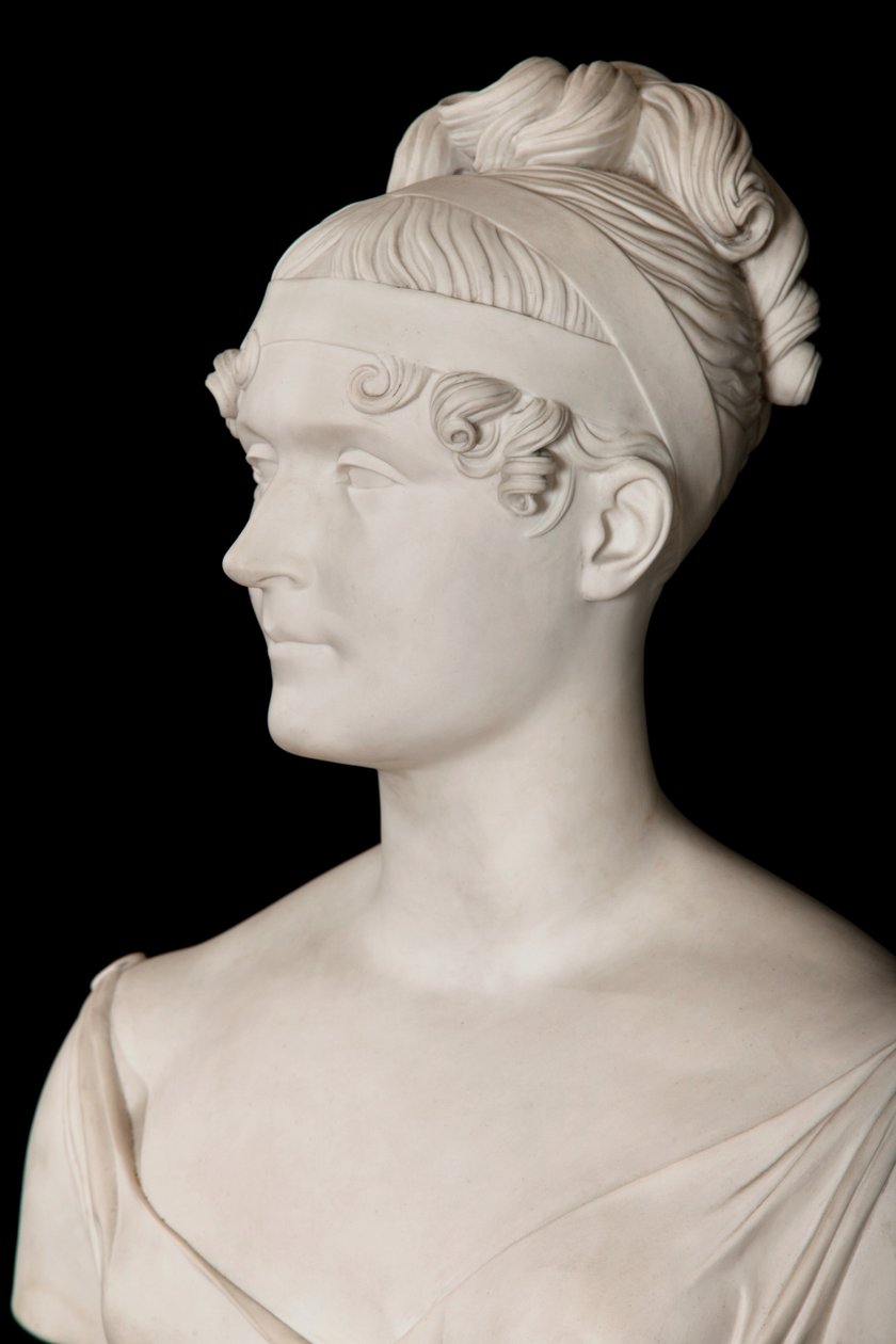 Byste av keiserinne Josephine (Sevres kjeks) (detalj) (se også 698746) av Francois Joseph Bosio