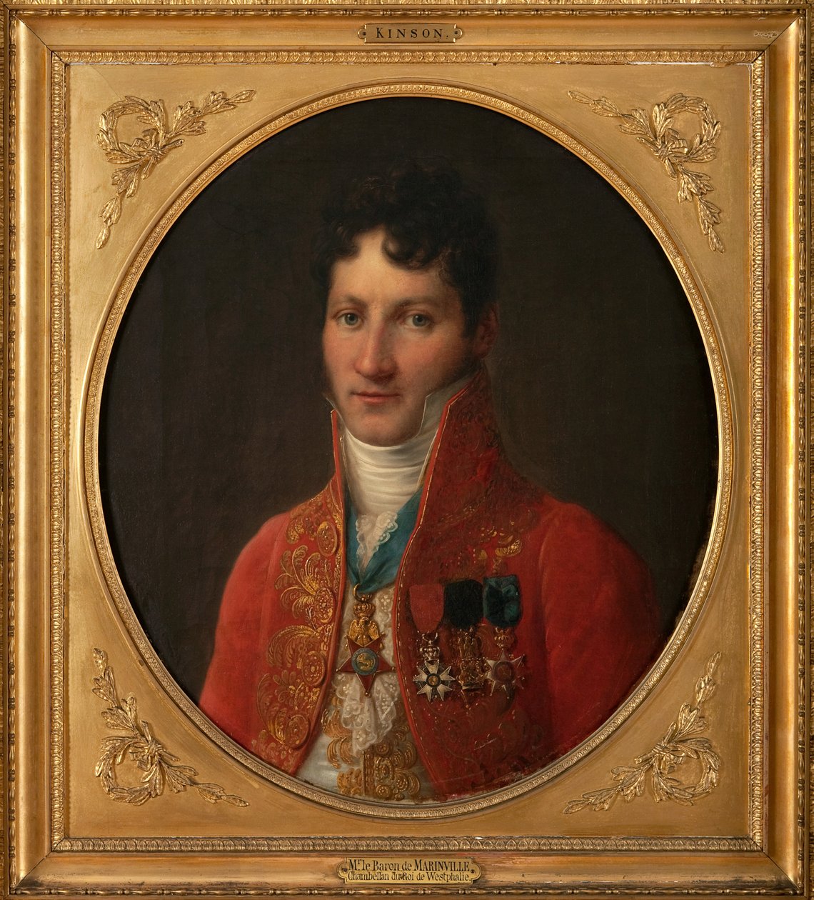 Baron av Marinville av Francois Josephe Kinson