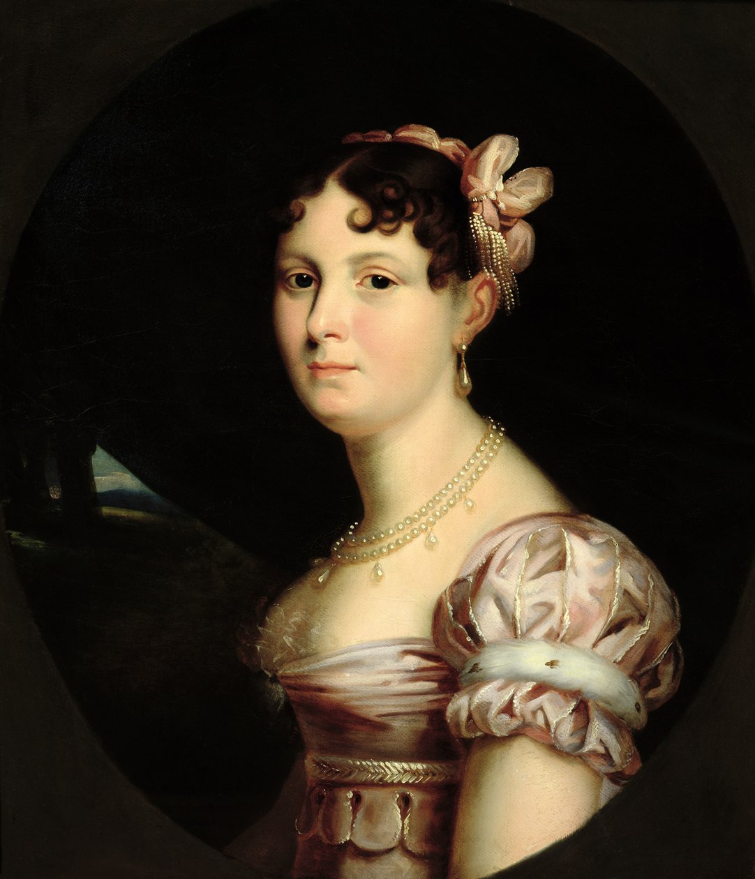 Portrett av Katarina av Würtemberg (1783-1835) dronning av Westfalen, ca. 1810 av Francois Josephe Kinson