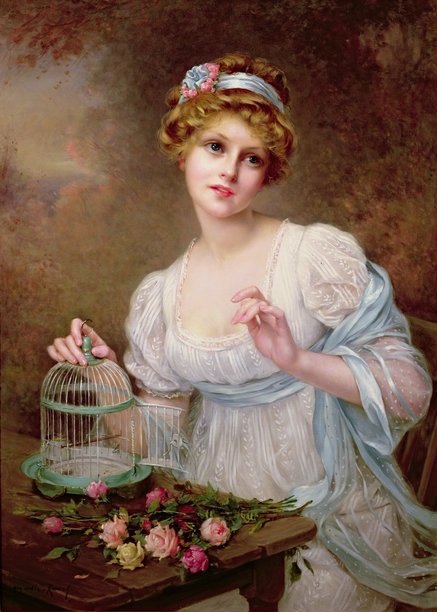 Det tomme fugleburet av Francois Martin Kavel