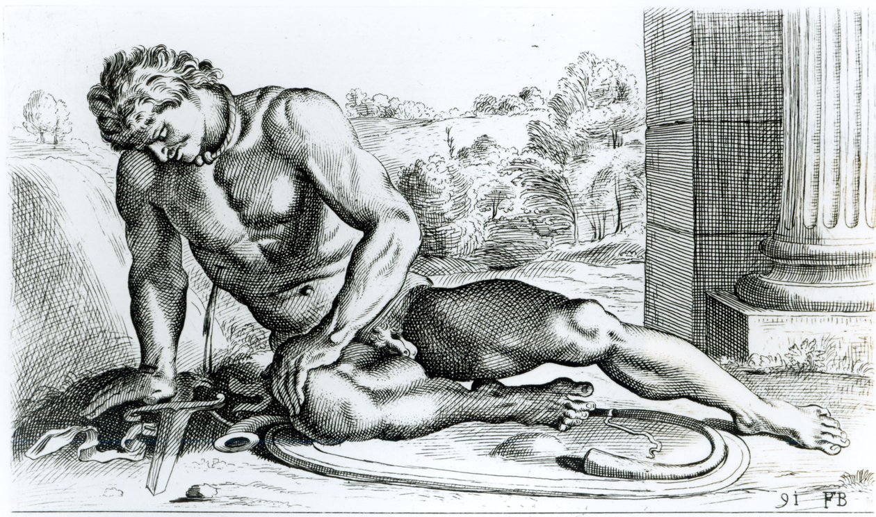 Mirmillo, ca. 1653 av Francois Perrier