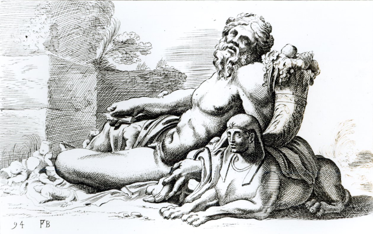 Nilen, ca. 1653 (se 275580 og 275582) av Francois Perrier