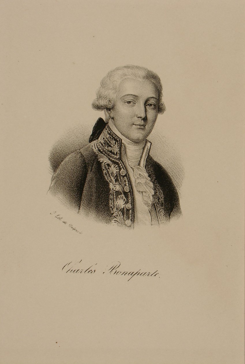 Charles Marie Bonaparte (1746-85) av Francois Seraphin Delpech