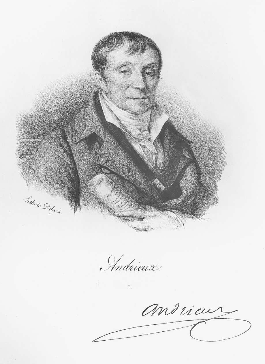 Francois Andrieux av Francois Seraphin Delpech