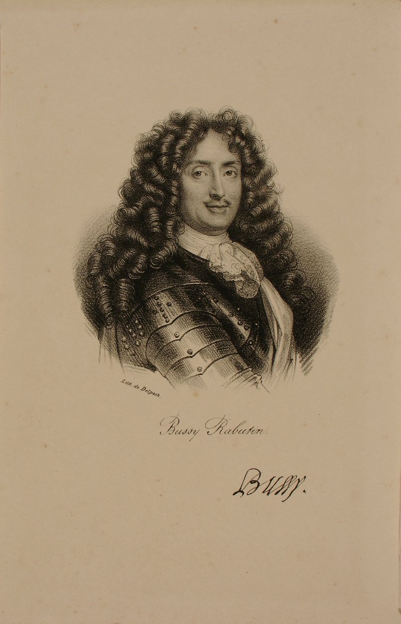 Portrett av grev Roger Bussy de Rabutin (1618-93) av Francois Seraphin Delpech