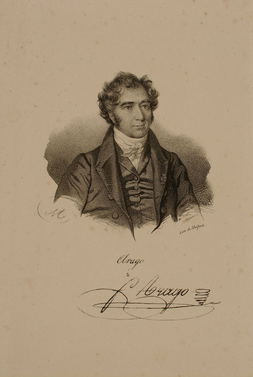 Portrett av Dominique Francois Jean Arago (1786-1853) av Francois Seraphin Delpech