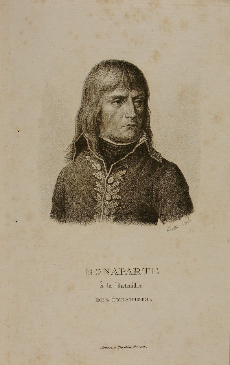 Portrett av Napoleon Bonaparte (1769-1821) av Francois Seraphin Delpech