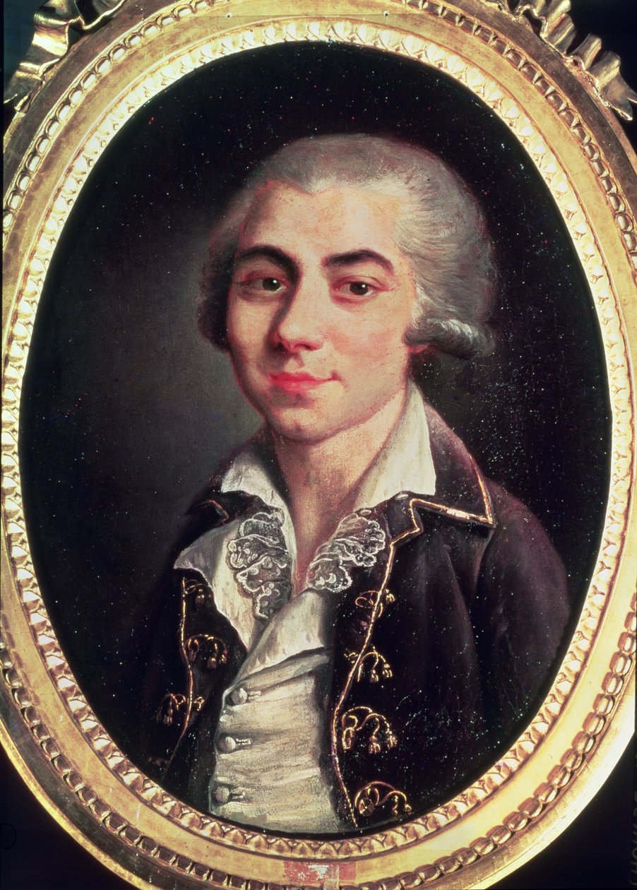 Portrett av Andre Chenier (1762-94) av Francois Thomise