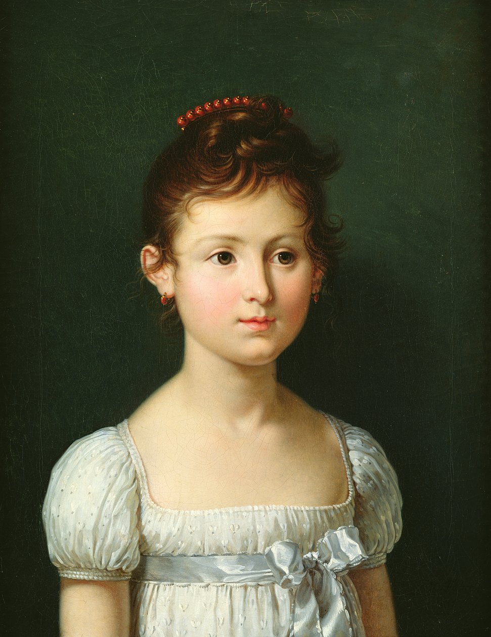 Portrett av Napoleone Baciocchi (1806-69) 1812 av Francois Xavier Fabre