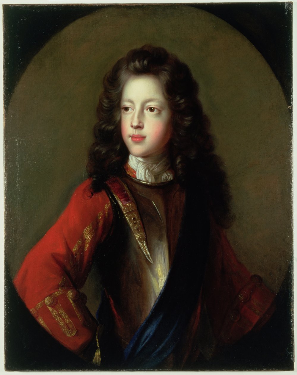 James VIII av Skottland og III av England, ca. 1704 av Jean François de Troy