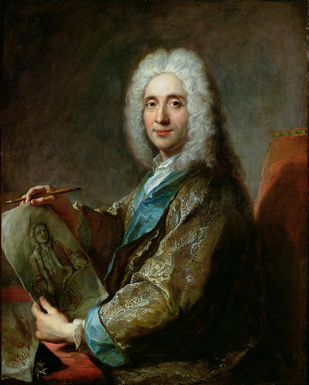 Jean de Julienne (1686-1766) 1722 av Jean François de Troy