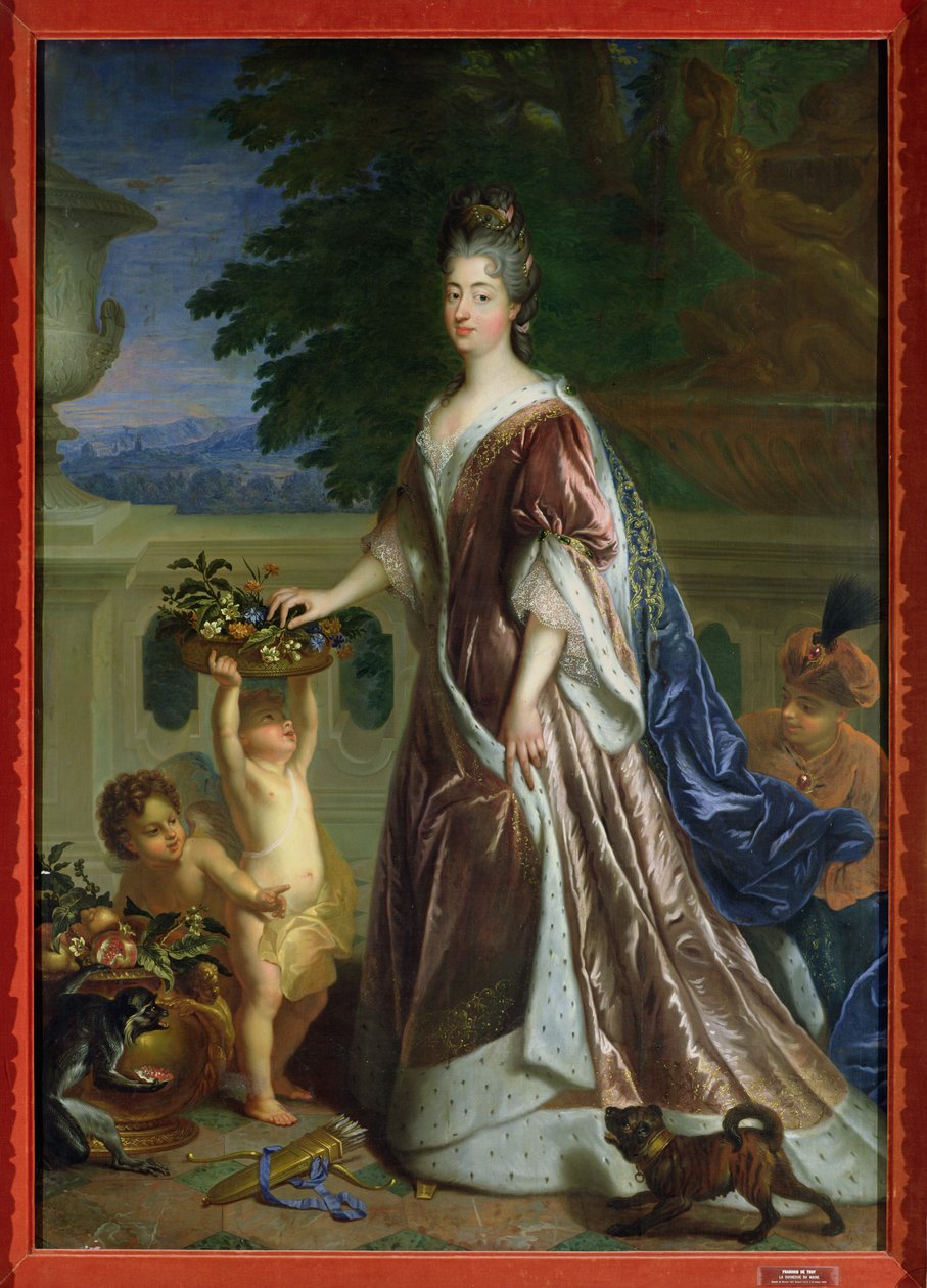 Hertuginnen av Maine (1676-1753) av Jean François de Troy