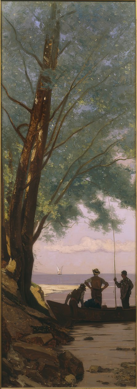 Veveyses elvemunning av Francois-Louis-David Bocion