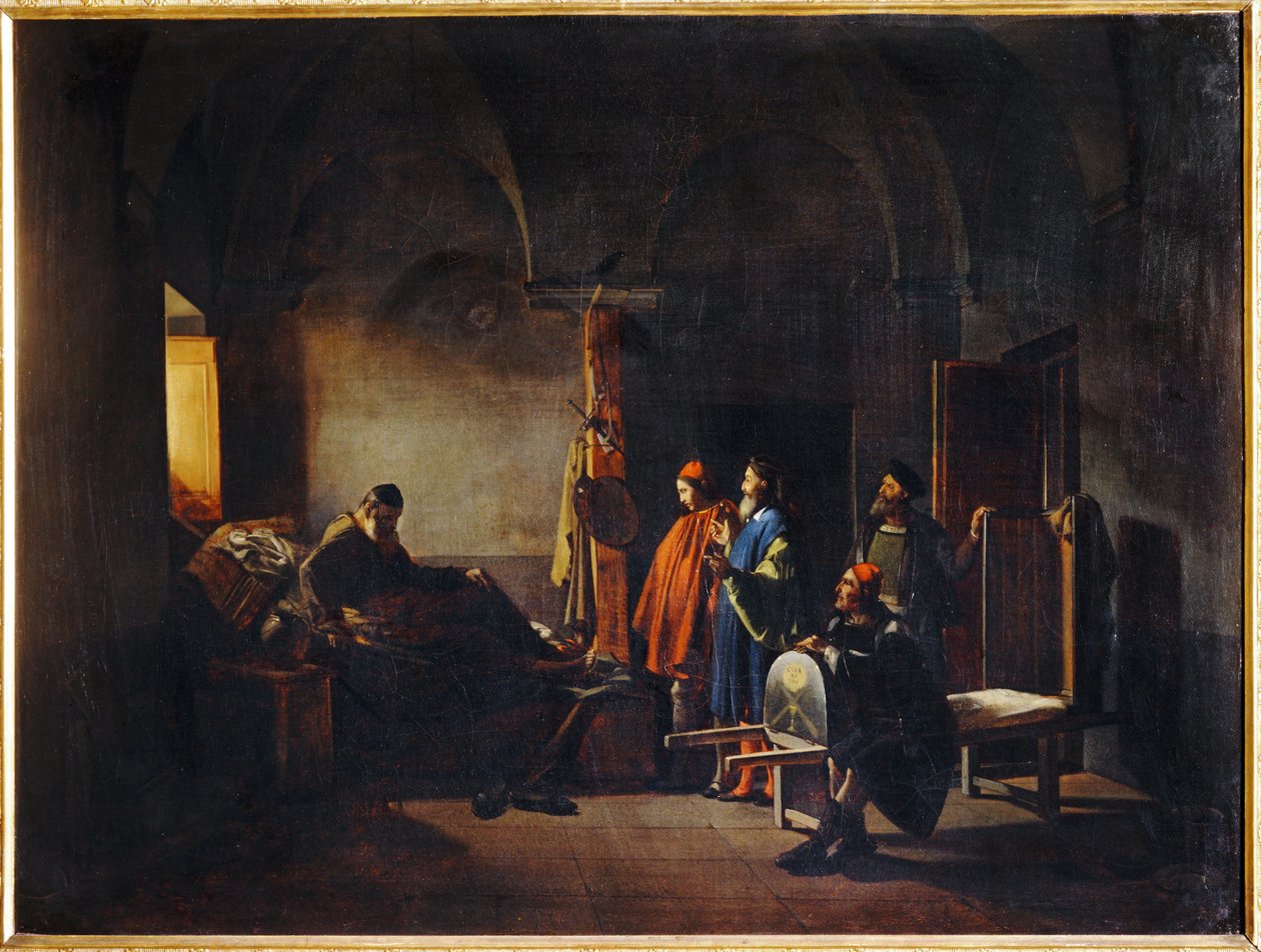 Maleren Sodoma ble båret til sykehuset - Maleren Sodoma ble båret til sykehuset. 1815 ... av Francois-Marius Granet