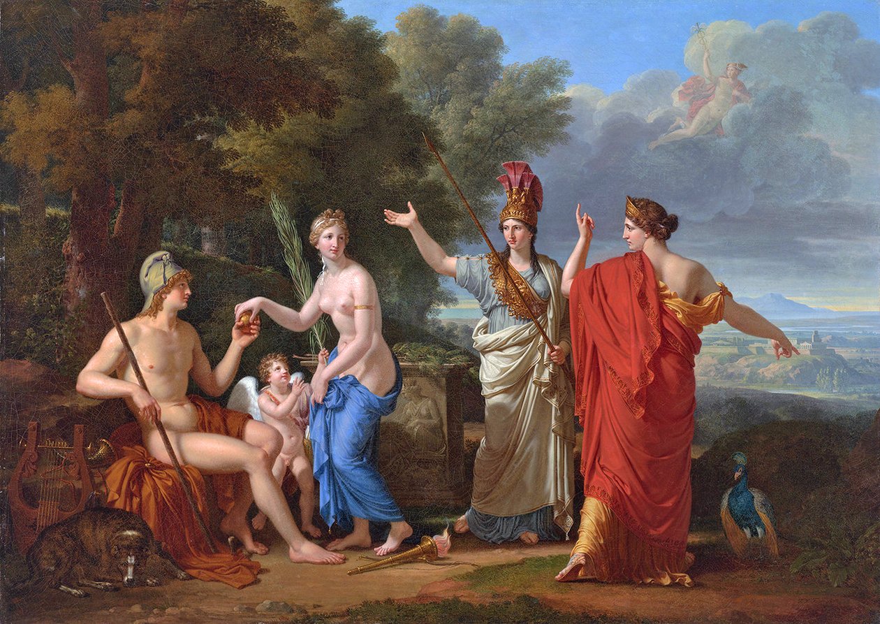Dommen i Paris av Francois Xavier Fabre