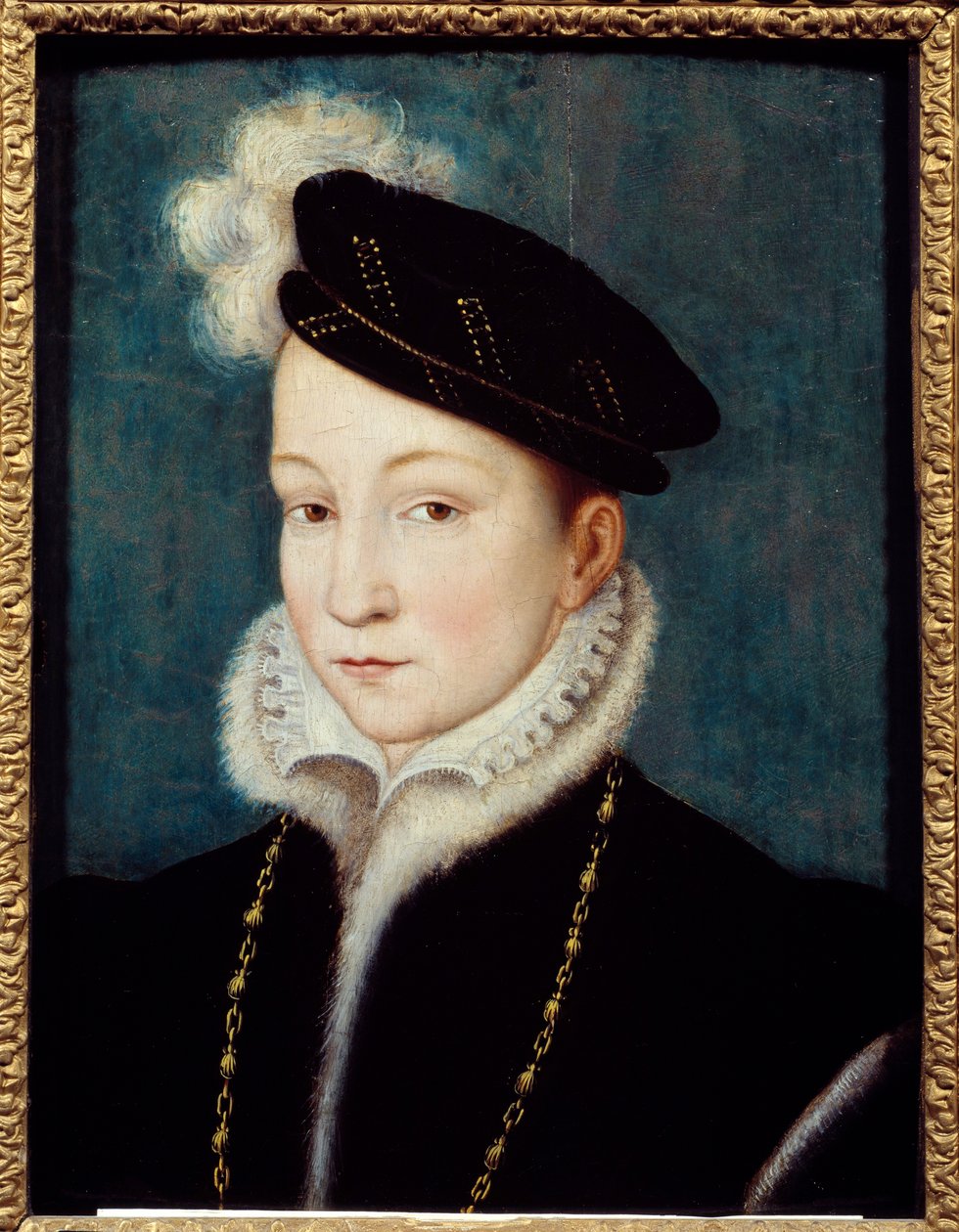 Portrett av Francois II (1544-1560) Konge av Frankrike Maleri av Francois Clouet (1515-1572) ca. 1553 Chantilly, Musee Conde av Francois (after) Clouet