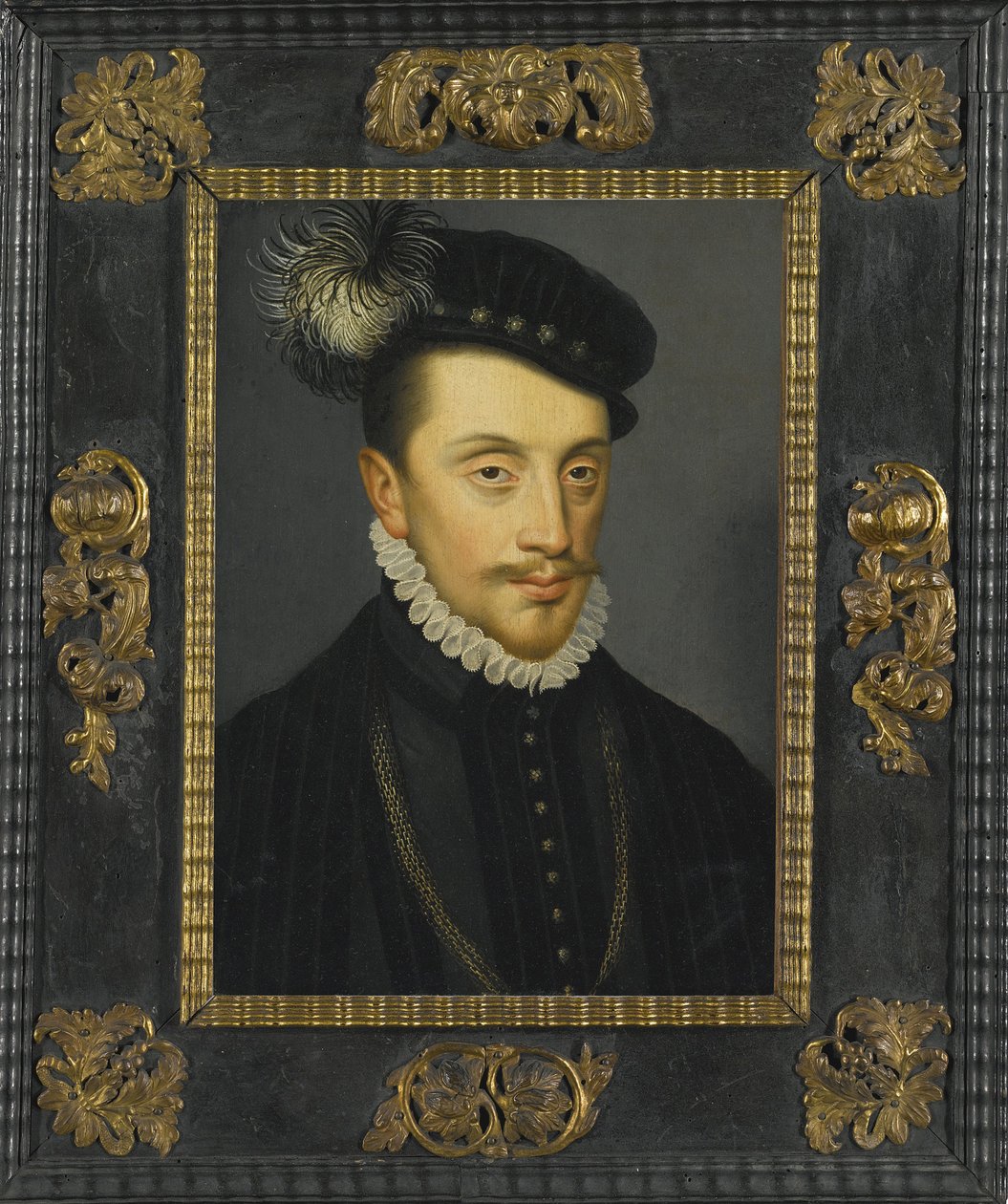 Charles III av Lorraine - Portrett av Charles III (1543-1608), hertugen av Lorraine av Clouet, Francois av Francois (school of) Clouet