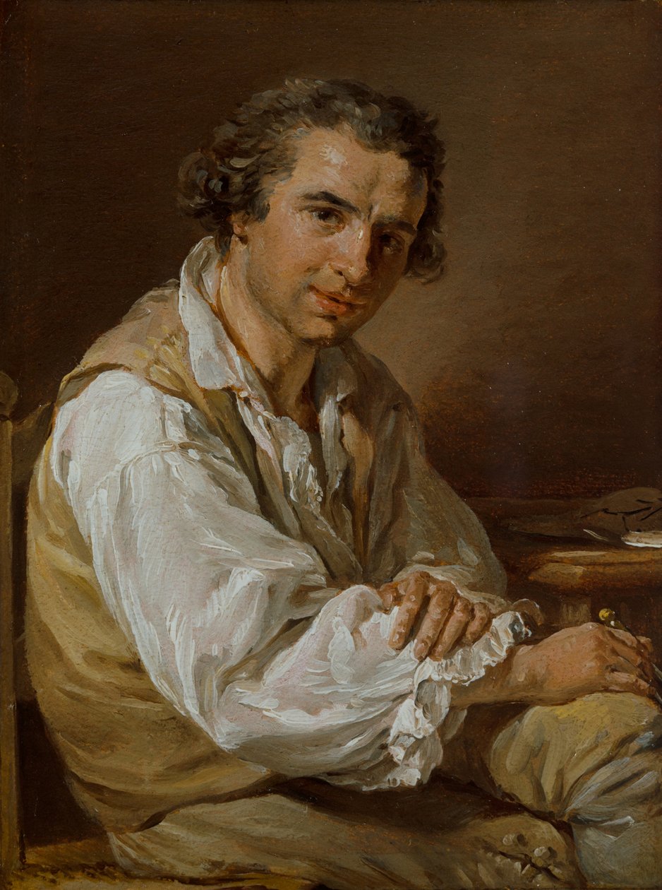 Portrett av en arkitekt av François André Vincent