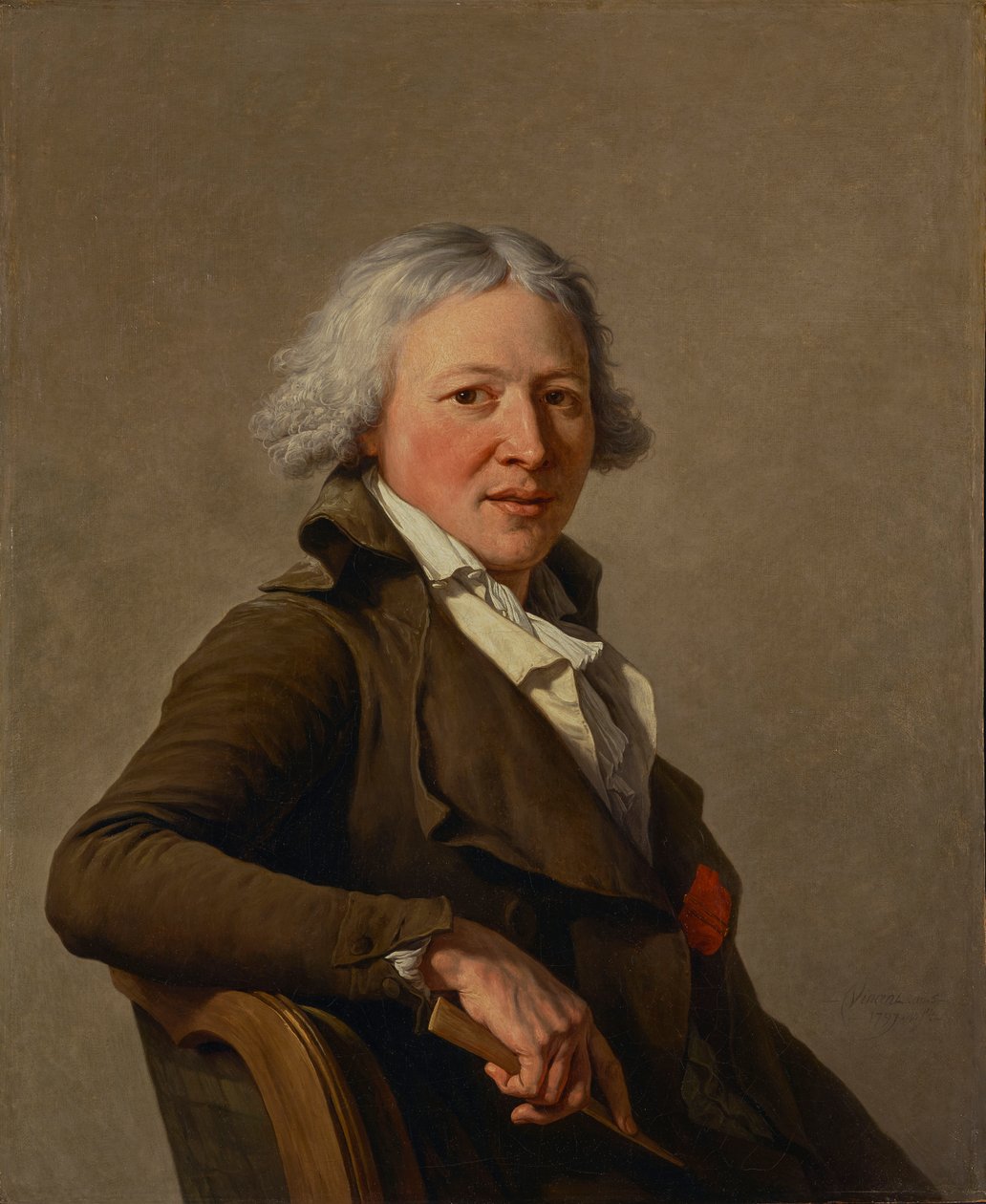 Portrett av billedhuggeren Roland av François André Vincent
