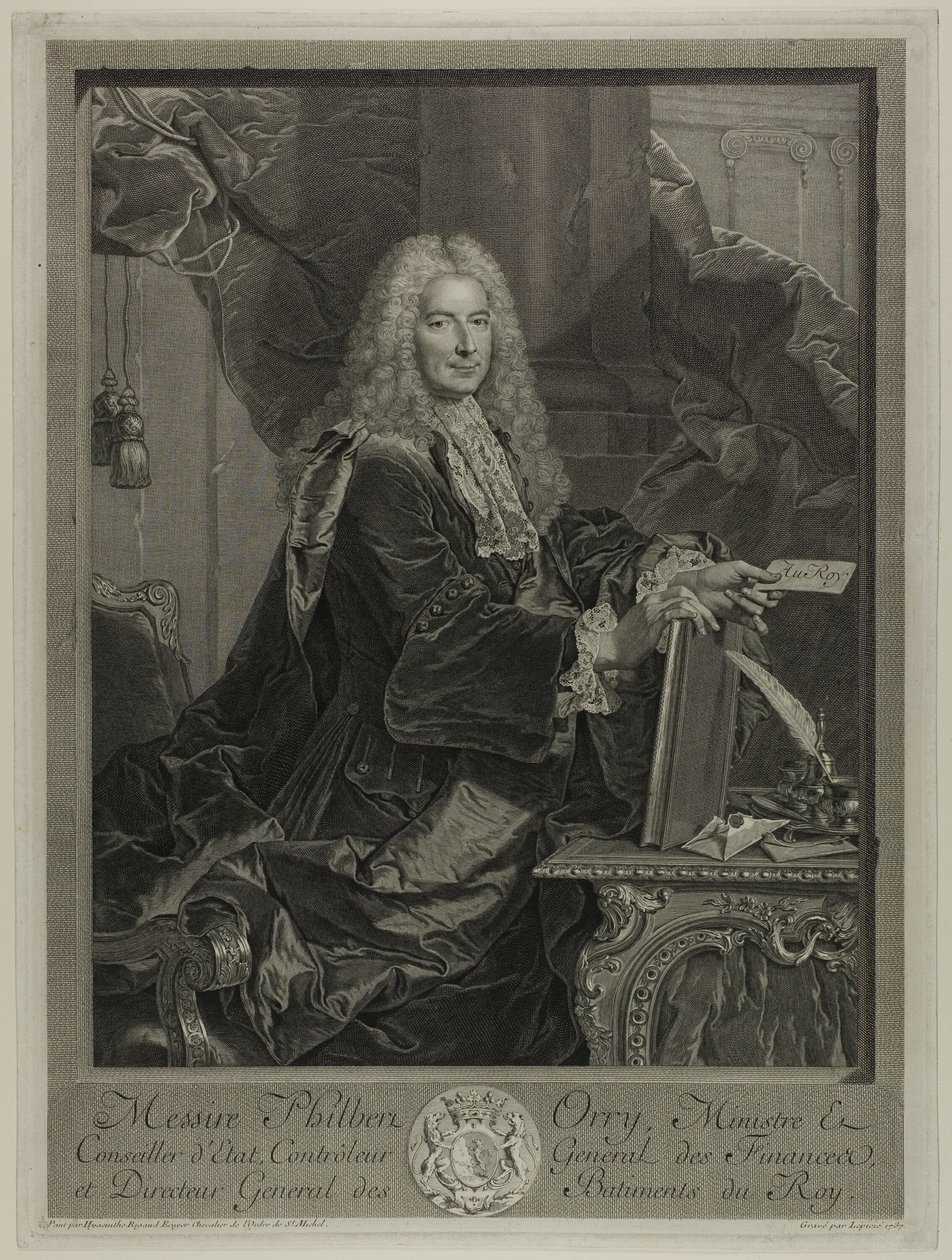 Portrett av Philibert Orrey av Francois Bernard Lepicie