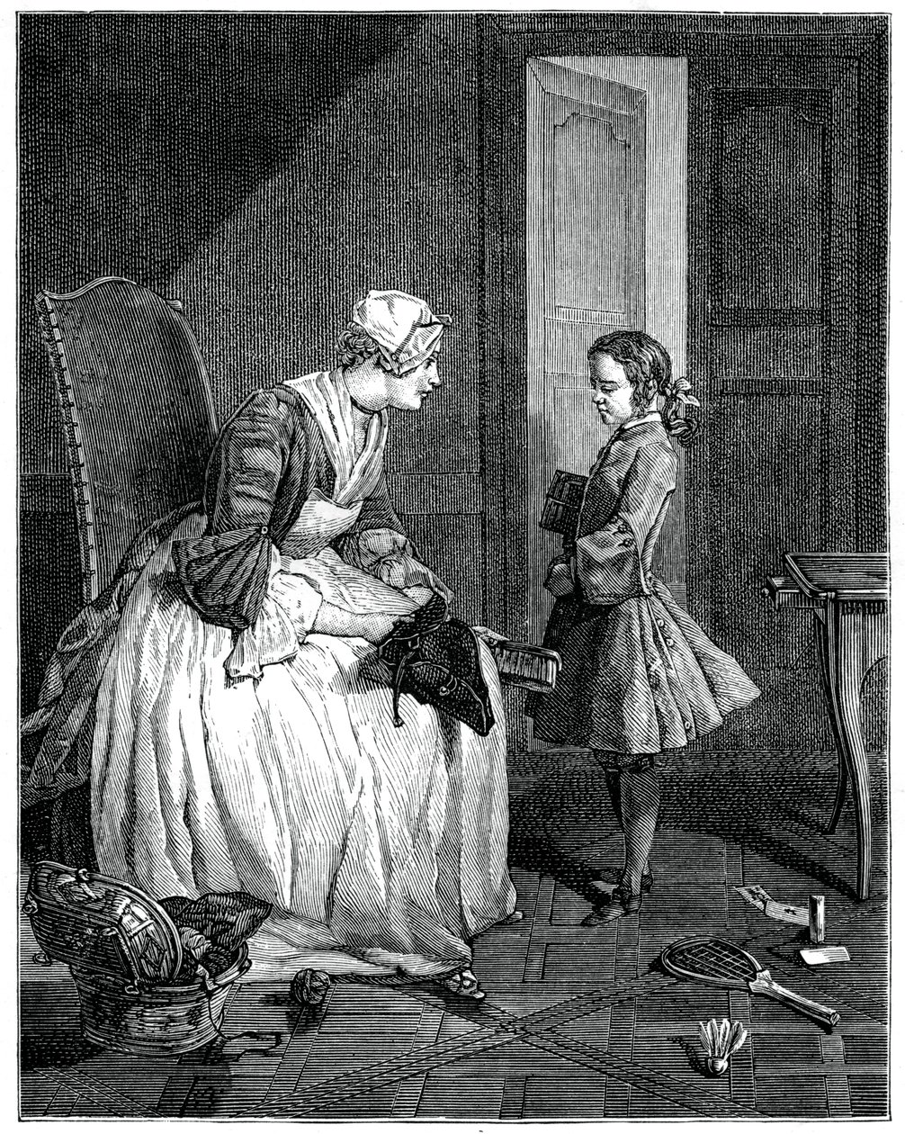 Guvernøren, 1739 1885. av Francois Bernard Lepicie
