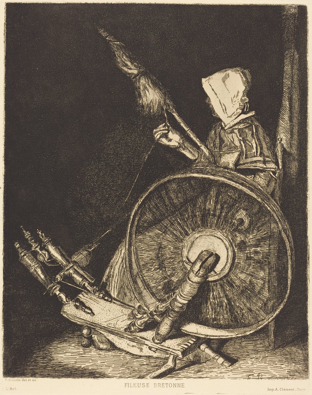 Bretonsk spinner av François Bonvin