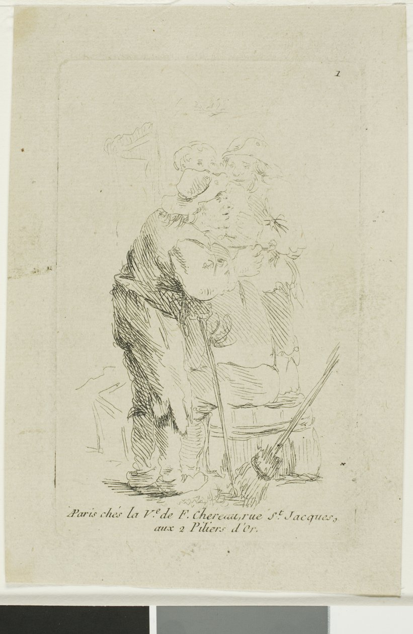 En dårlig kledd bonde av François Boucher