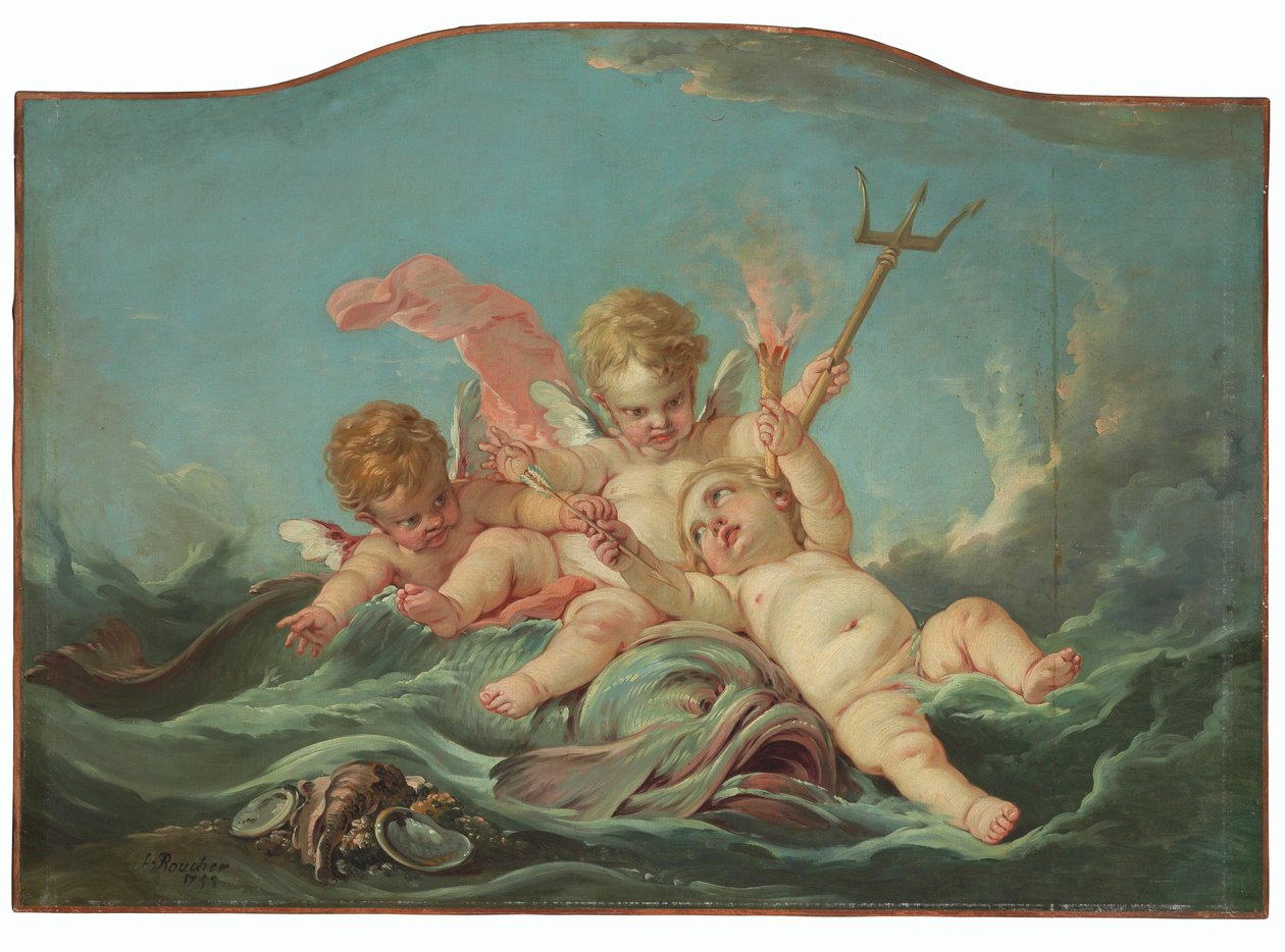 En allegori om vann av François Boucher