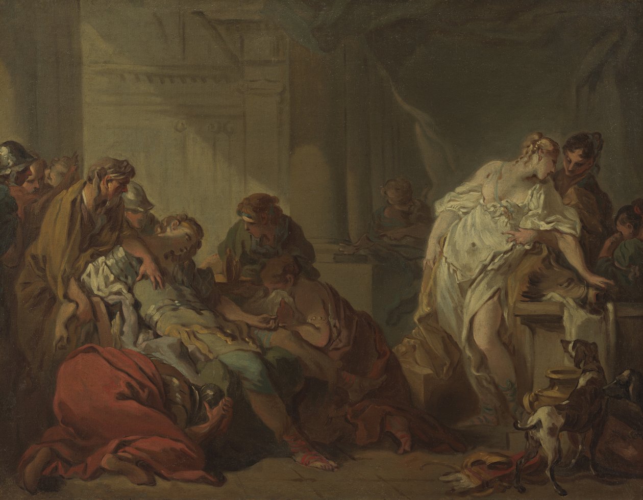 Meleagers død av François Boucher
