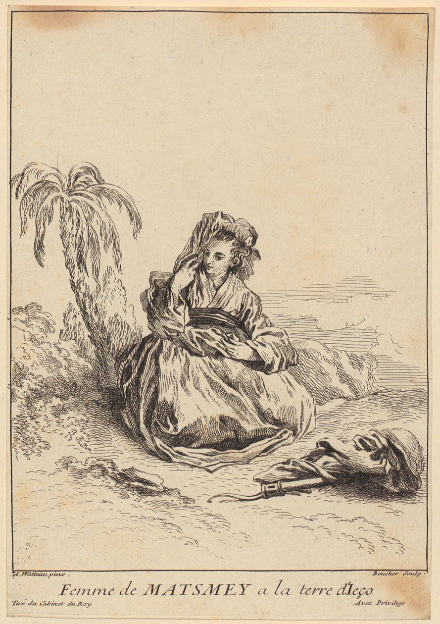 En fanget turteldue av François Boucher