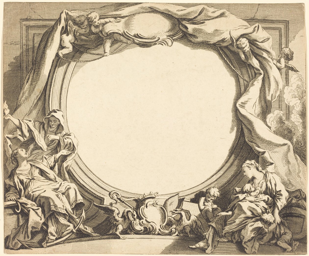 Tro og nestekjærlighet av François Boucher