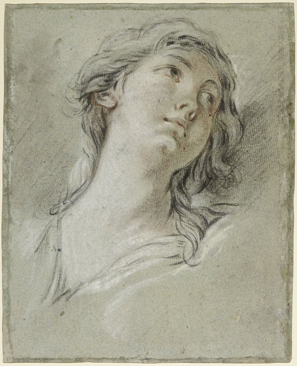 Kvinnens hode av François Boucher