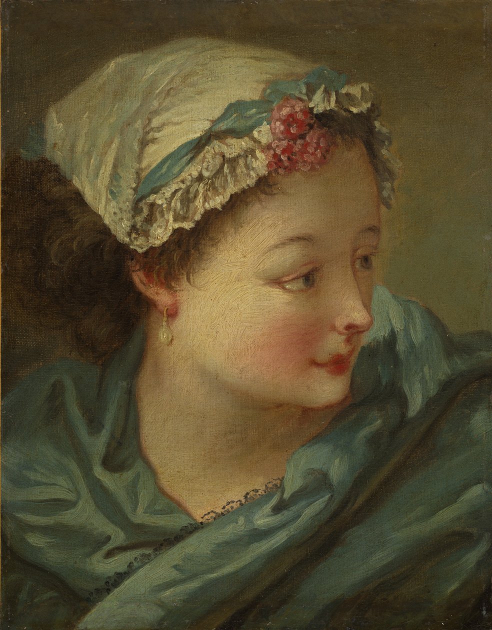 Leder for en ung kvinne av François Boucher