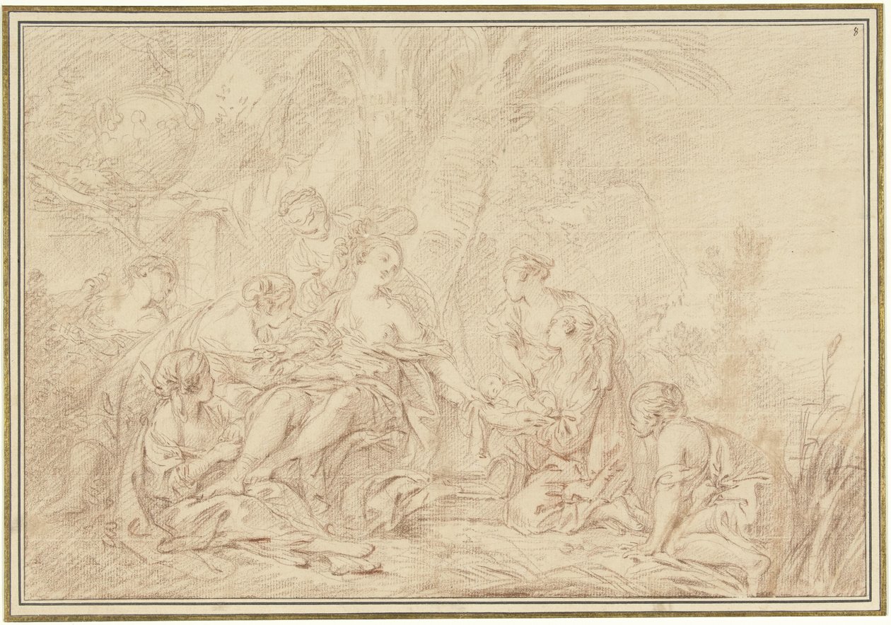 Funnet av Moses av François Boucher
