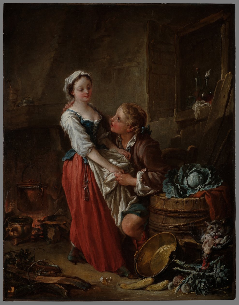 Die schöne Köchin av François Boucher