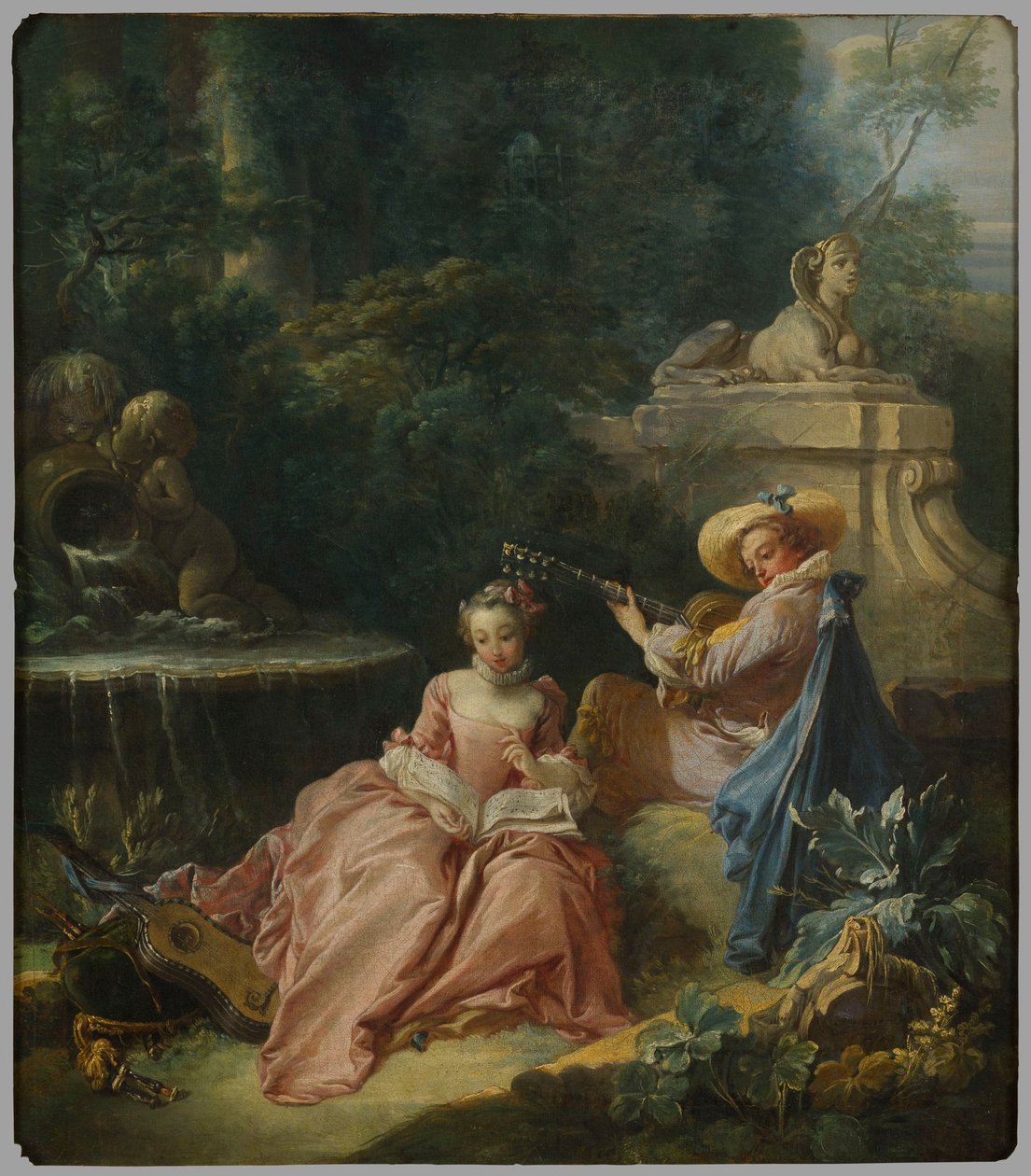 Musikkundervisningen av François Boucher