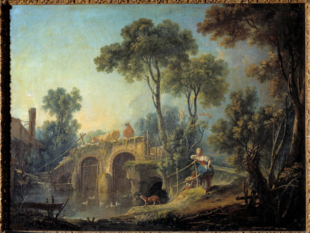 Bromaleriet av Francois Boucher (1703-1770) 1751 Søn. 0,66x0,84m av François Boucher
