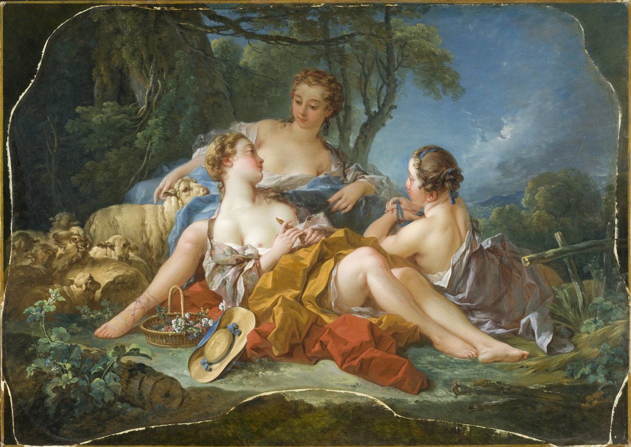 Pastorale betroelser av François Boucher