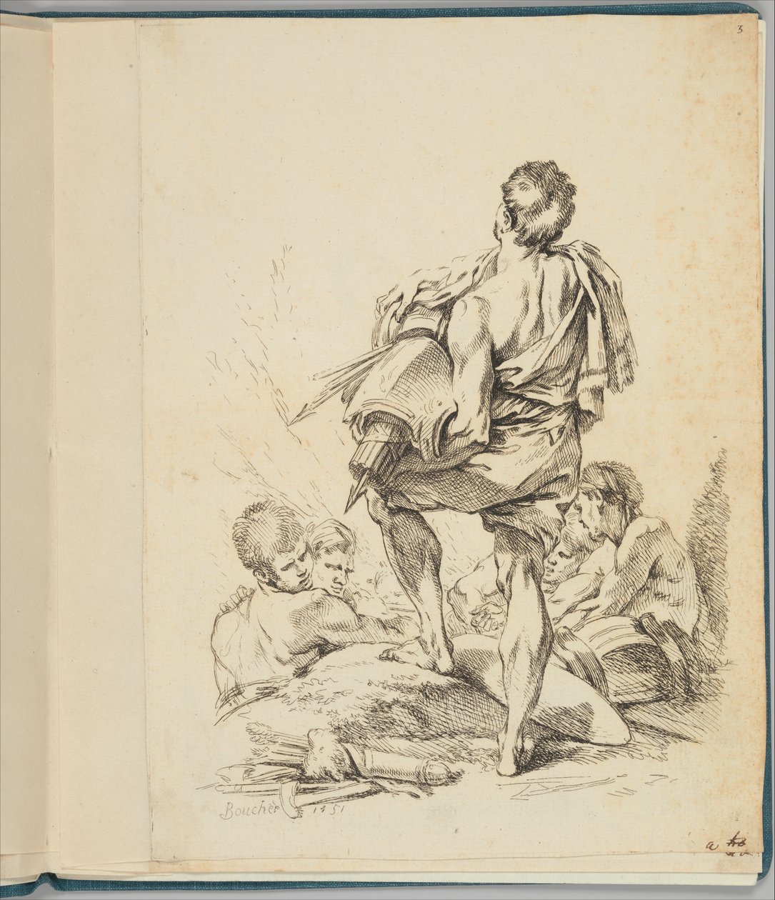Ny bok med ulike figurer av François Boucher