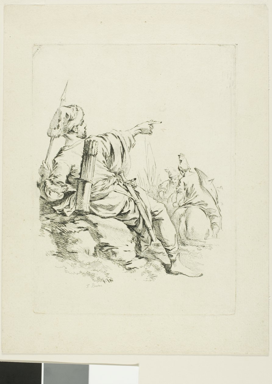 Orientalsk kriger av François Boucher