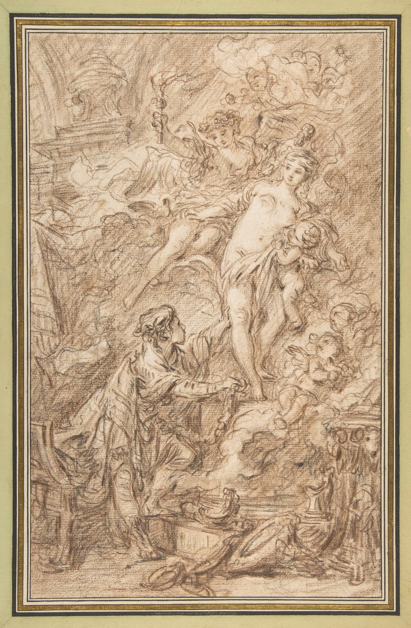 Pygmalion og Galatea av François Boucher