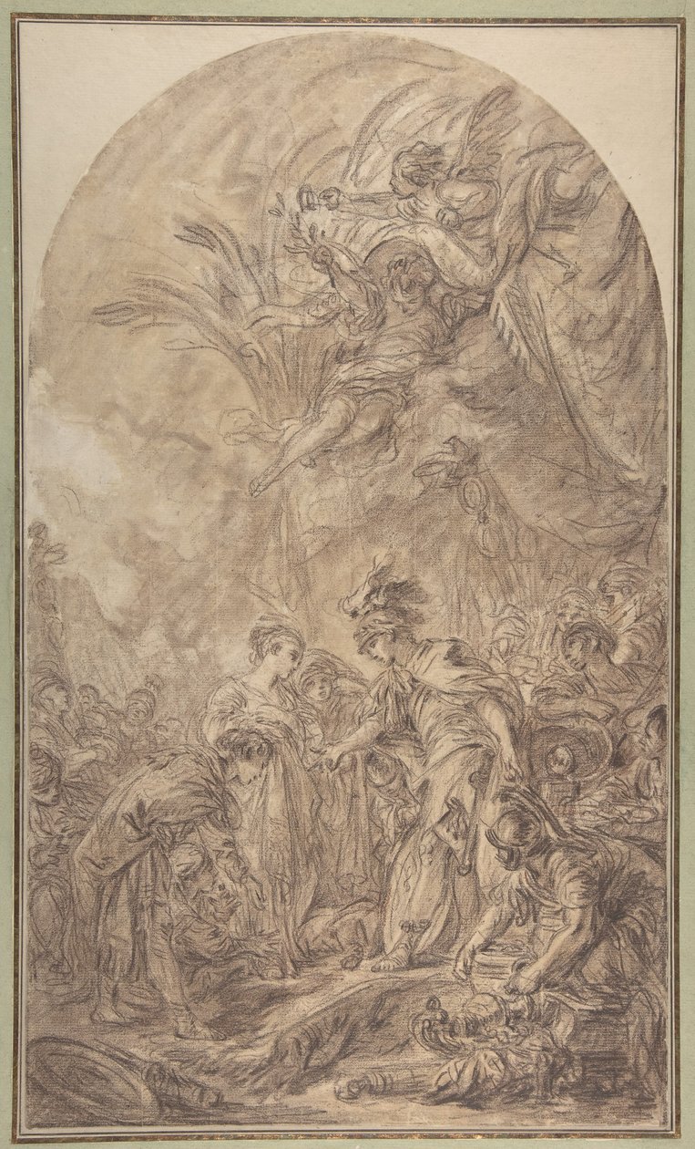 Scipios selvbeherskelse av François Boucher