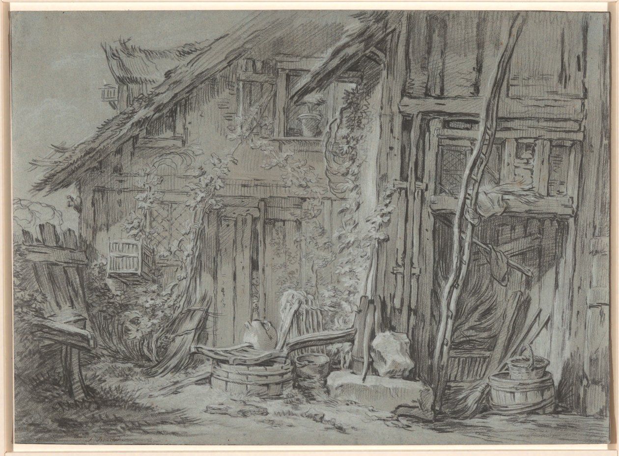 Den forfalne gården av François Boucher