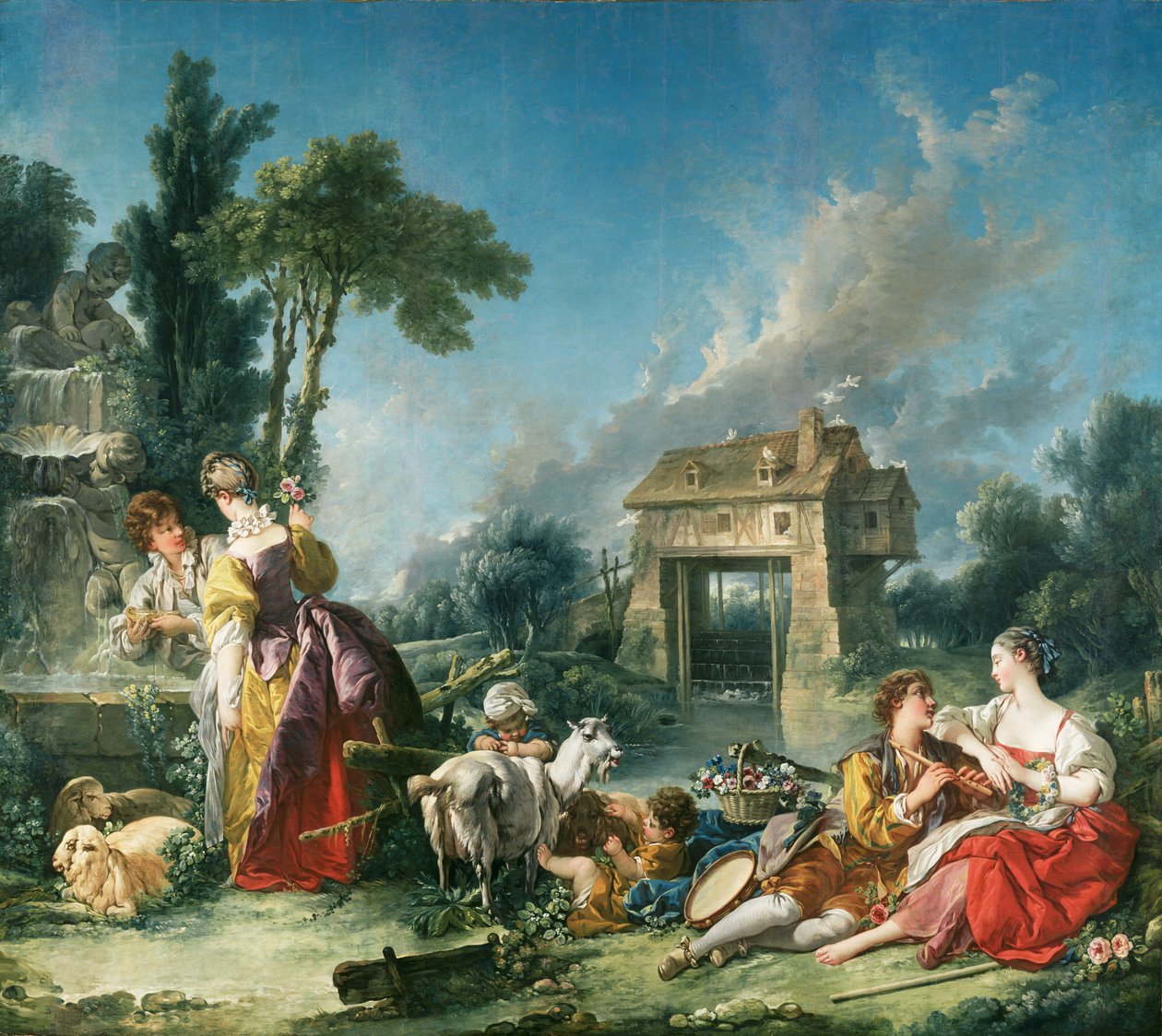 Kjærlighetens fontene av François Boucher