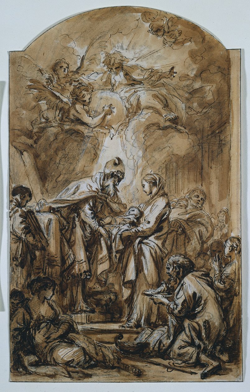 Presentasjonen i tempelet av François Boucher