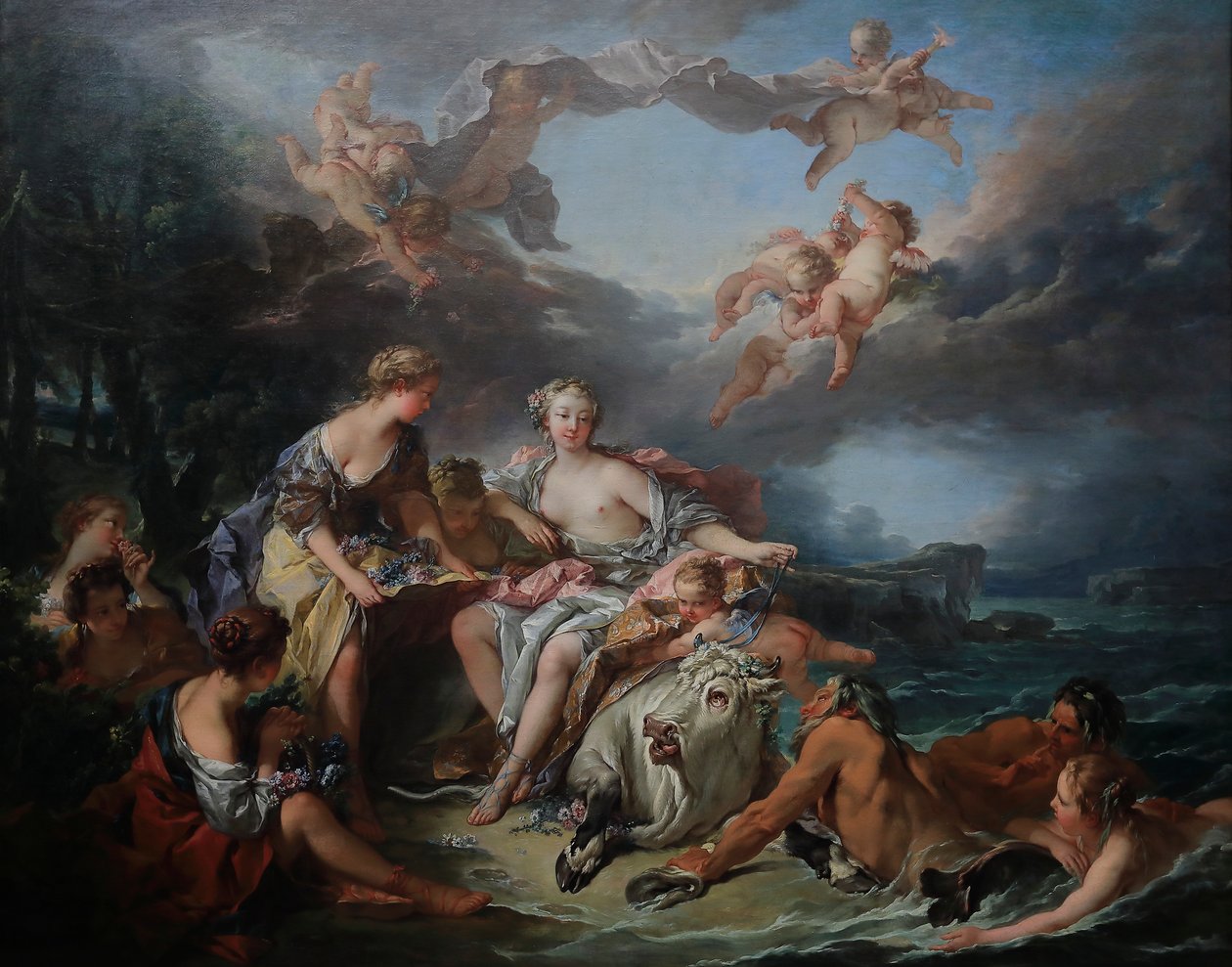 Voldtekten av Europa av François Boucher