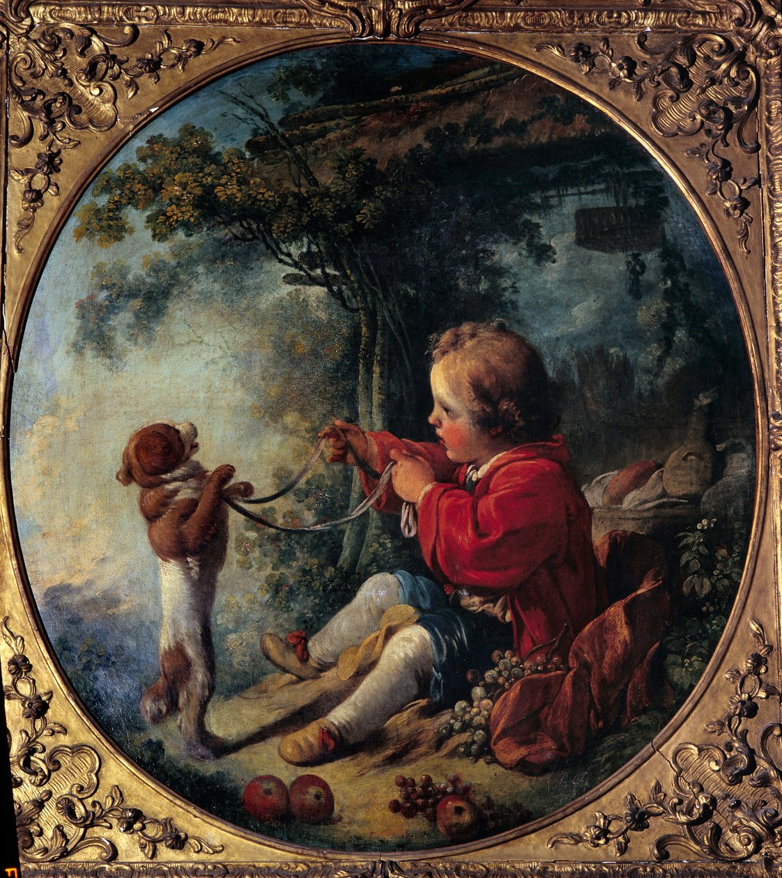 Forskerhunden Maleri av Francois Boucher (1703-1770) Choletn Museum of Art and History fra 1700-tallet av François Boucher
